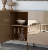 Dulăpior Trendy Milano Bronze/Gold 180x80x40cm GTR001215 imaginea #3 — magazin online Desire.md