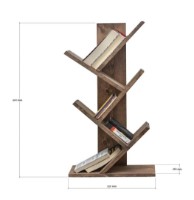 Etajeră Trendy Cemo Walnut 35x90x18cm GTR005998 imaginea #2 — magazin online Desire.md