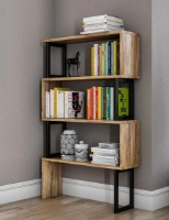 Etajeră Trendy Ceylan Black/Walnut 128x80x22cm GTR000475 imaginea #2 — magazin online Desire.md