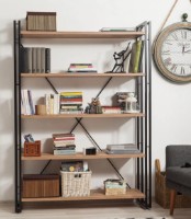 Etajeră Trendy Cosmo Fix Black/Pin Atlantic 180x130x35cm GTR000544 imaginea #3 — magazin online Desire.md