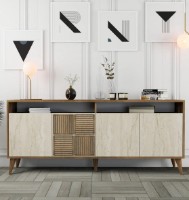 Dulăpior Trendy Milan Walnut/Travertin 180x78x35cm GTR006259 imaginea #1 — magazin online Desire.md