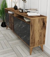 Dulăpior Trendy Milano Walnut/Black Marble 180x78x35cm GTR001176 imaginea #3 — magazin online Desire.md