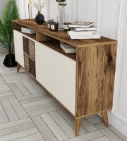 Dulăpior Trendy Milano Walnut/Cream 180x78x35cm GTR001177 imaginea #3 — magazin online Desire.md