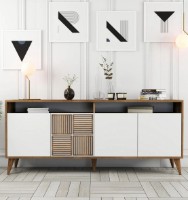 Dulăpior Trendy Milano Walnut/White 180x78x35cm GTR001178