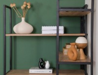 Etajeră Trendy Edra Rafix Pine Atlantic/Black 177x94x94cm GTR006079 imaginea #3 — magazin online Desire.md