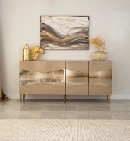 Тумба Trendy Nisa Bronze/Gold 180x80x40cm GTR001217