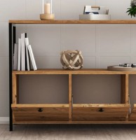 Dulăpior Trendy Nero V2 Pine Atlantic/Black 120x75x30cm GTR006241 imaginea #2 — magazin online Desire.md