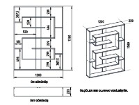 Etajeră Trendy Esteban Walnut/Black 120x156x22cm GTR006027 imaginea #4 — magazin online Desire.md