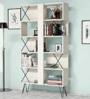 Etajeră Trendy Extra Cream/Black 167.3x90x22cm GTR000453 imaginea #2 — magazin online Desire.md