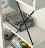 Etajeră Trendy Extra Cream/Black 167.3x90x22cm GTR000453 imaginea #3 — magazin online Desire.md