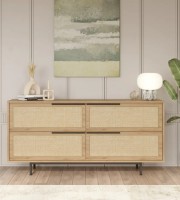 Dulăpior Trendy ON3-SU Walnut/Oak 160x74.3x44.5cm GTR001207