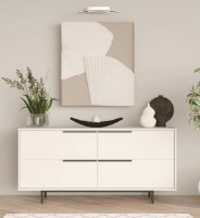 Dulăpior Trendy ON3-W White 160x74.3x44.5cm GTR001205 imaginea #1 — magazin online Desire.md