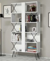 Etajeră Trendy Extra White/Black 167.3x90x22cm GTR000456 imaginea #2 — magazin online Desire.md