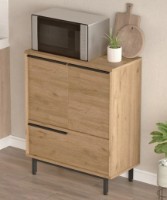 Dulăpior Trendy ON8A-S Walnut 90.4x74.8x35.5cm GTR001929 imaginea #4 — magazin online Desire.md