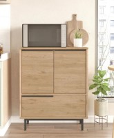 Dulăpior Trendy ON8A-S Walnut 90.4x74.8x35.5cm GTR001929 imaginea #1 — magazin online Desire.md