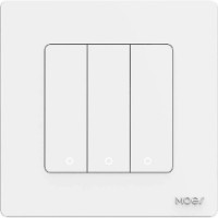 Întrerupător smart Moes ZT-SR-EU3-WH-MS