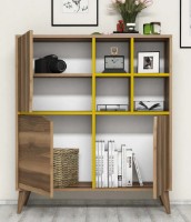 Dulăpior Trendy Puls Walnut/Yellow 115x100x30cm GTR006631 imaginea #2 — magazin online Desire.md