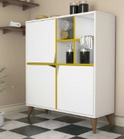 Dulăpior Trendy Puls White/Yellow 115x100x30cm GTR006627 imaginea #3 — magazin online Desire.md