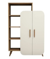 Etajeră Trendy Forma Walnut/Cream 132x90x32cm GTR000449 imaginea #5 — magazin online Desire.md