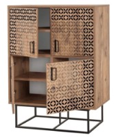 Dulăpior Trendy Quantum Solo Fade Pine Atlantic/Black 115x93x36cm GTR006664 imaginea #2 — magazin online Desire.md