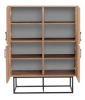 Dulăpior Trendy Quantum Solo Fade Pine Atlantic/Black 115x93x36cm GTR006664 imaginea #3 — magazin online Desire.md