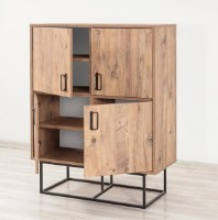 Dulăpior Trendy Quantum Solo Pine Atlantic/Black 115x93x36cm GTR006661 imaginea #4 — magazin online Desire.md