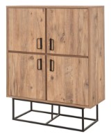 Dulăpior Trendy Quantum Solo Pine Atlantic/Black 115x93x36cm GTR006661 imaginea #1 — magazin online Desire.md
