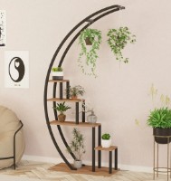 Etajeră Trendy Garden Black/Pine Atlantic 180x85x35cm GTR006078