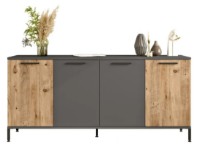 Dulăpior Trendy RL4-AA Pine Atlantic/Anthracit160x71x40cm GTR001202 imaginea #3 — magazin online Desire.md