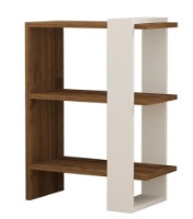 Etajeră Trendy Gaye Walnut/White 70x51.8x25cm GTR006035 imaginea #2 — magazin online Desire.md