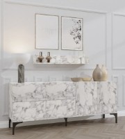 Dulăpior Trendy Stella Carrara Marble 180x55x40cm GTR006276 imaginea #2 — magazin online Desire.md