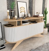 Dulăpior Trendy Stor Oak/White 150x75x43cm GTR006223 imaginea #2 — magazin online Desire.md