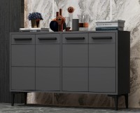 Dulăpior Trendy Stria Anthracit 120x75x30cm GTR006238 imaginea #2 — magazin online Desire.md