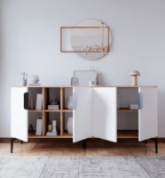 Dulăpior Trendy Tarz Oak/White 150x79x40cm GTR006296 imaginea #2 — magazin online Desire.md