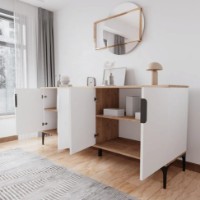 Dulăpior Trendy Tarz Oak/White 150x79x40cm GTR006296 imaginea #3 — magazin online Desire.md