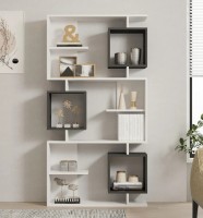 Стеллаж Trendy Icardi White/Anthracit 171.9x90x24.6cm GTR006042 фото №2 — интернет-магазин Desire.md