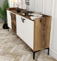 Dulăpior Trendy Venedik Walnut/White 180x78x35cm GTR001185 imaginea #3 — magazin online Desire.md