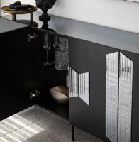 Dulăpior Trendy Viena Black/Smoke 180x80x40cm GTR001222 imaginea #2 — magazin online Desire.md