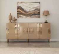 Dulăpior Trendy Viena Bronze/Gold 180x80x40cm GTR001223