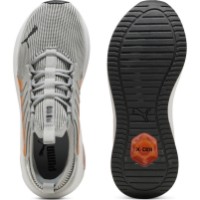 Adidași pentru bărbați Puma Ayro Street Gray Echo/Puma White/Black/Rickie Orange, s.43 imaginea #4 — magazin online Desire.md