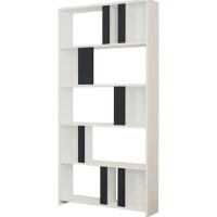 Etajeră Trendy Lima White/Anthracit 180x90x20cm GTR000435 imaginea #3 — magazin online Desire.md