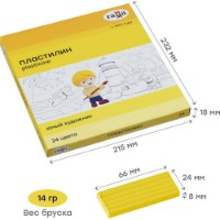 Пластилин Gamma Юный Художник 24 Цвета фото №4 — интернет-магазин Desire.md