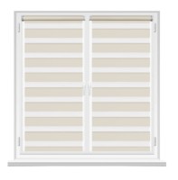 Рулонные шторы Msrolls Day Night Natural V3 Light Yellow 1.00x1.70m фото №1 — интернет-магазин Desire.md