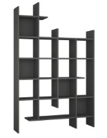 Etajeră Trendy Manco Anthracit 122x188x25cm GTR000397 imaginea #2 — magazin online Desire.md