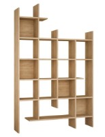 Etajeră Trendy Manco Oak 122x188x25cm GTR000398 imaginea #2 — magazin online Desire.md