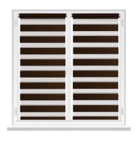 Rolete textile Msrolls Day Night Natural V7 Brown 0.70x1.70m imaginea #1 — magazin online Desire.md