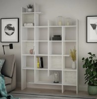 Etajeră Trendy Manco White 122x188x25cm GTR000399