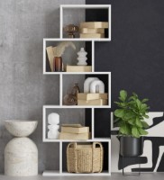 Etajeră Trendy Meric White 150x60x30cm GTR000408