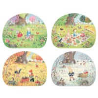 Puzzle Moulin Roty 4x12 pcs (3575676324400)