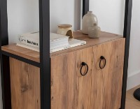 Etajeră Trendy Milano Pine Atlantic/Black 160x64x32cm GTR006070 imaginea #3 — magazin online Desire.md